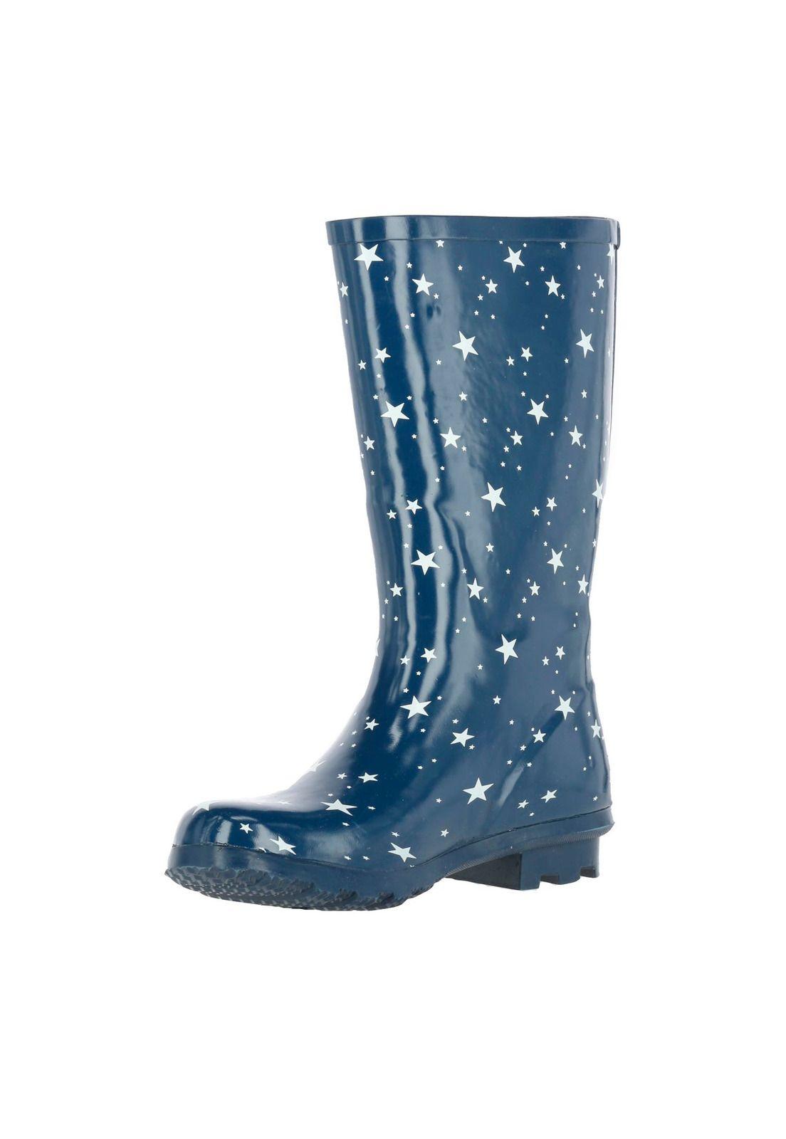 Bota Goma Nella Azul-1