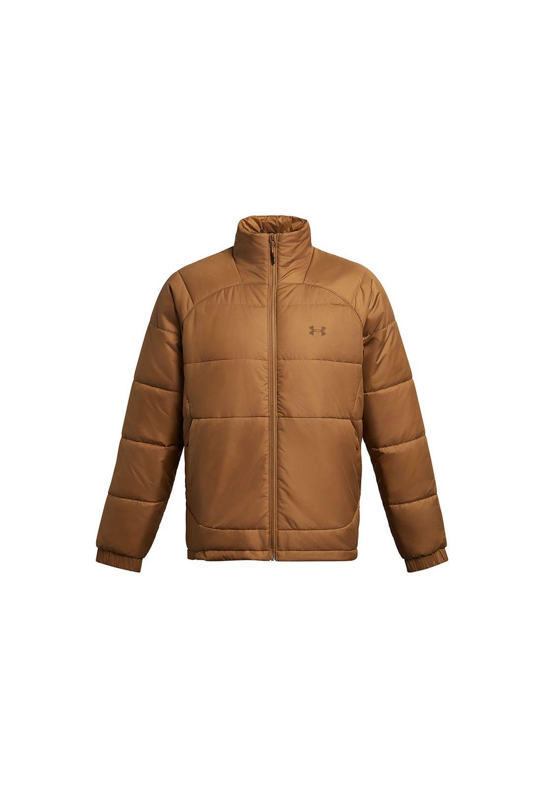 Chaqueta aislante UA Storm hombre Café-0