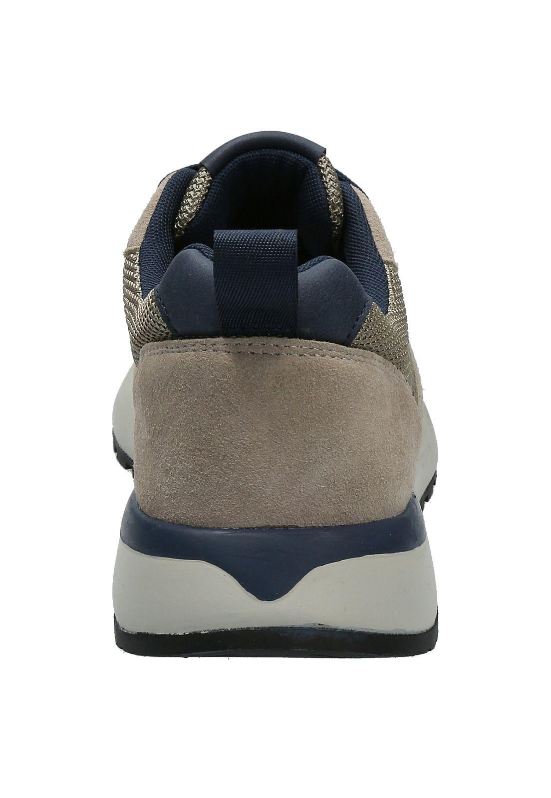 Zapatilla Cuero Hombre Owen Gris-6