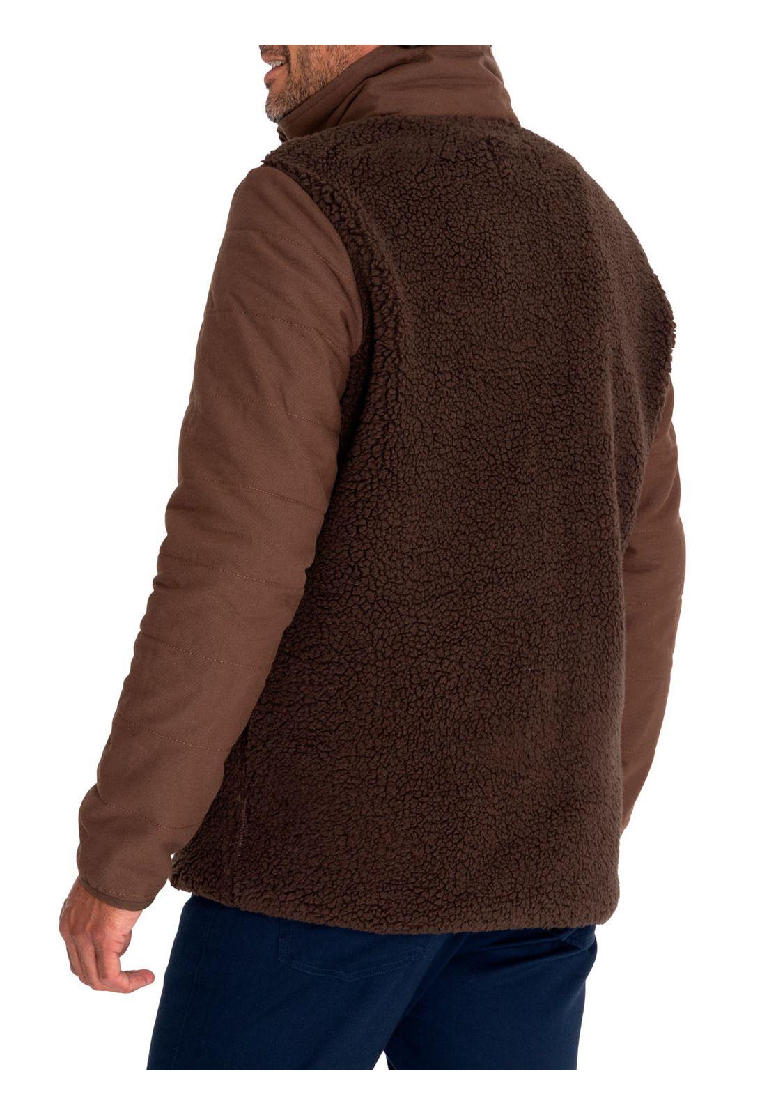 Polar Fibras Recicladas Hombre Halifax Café-6