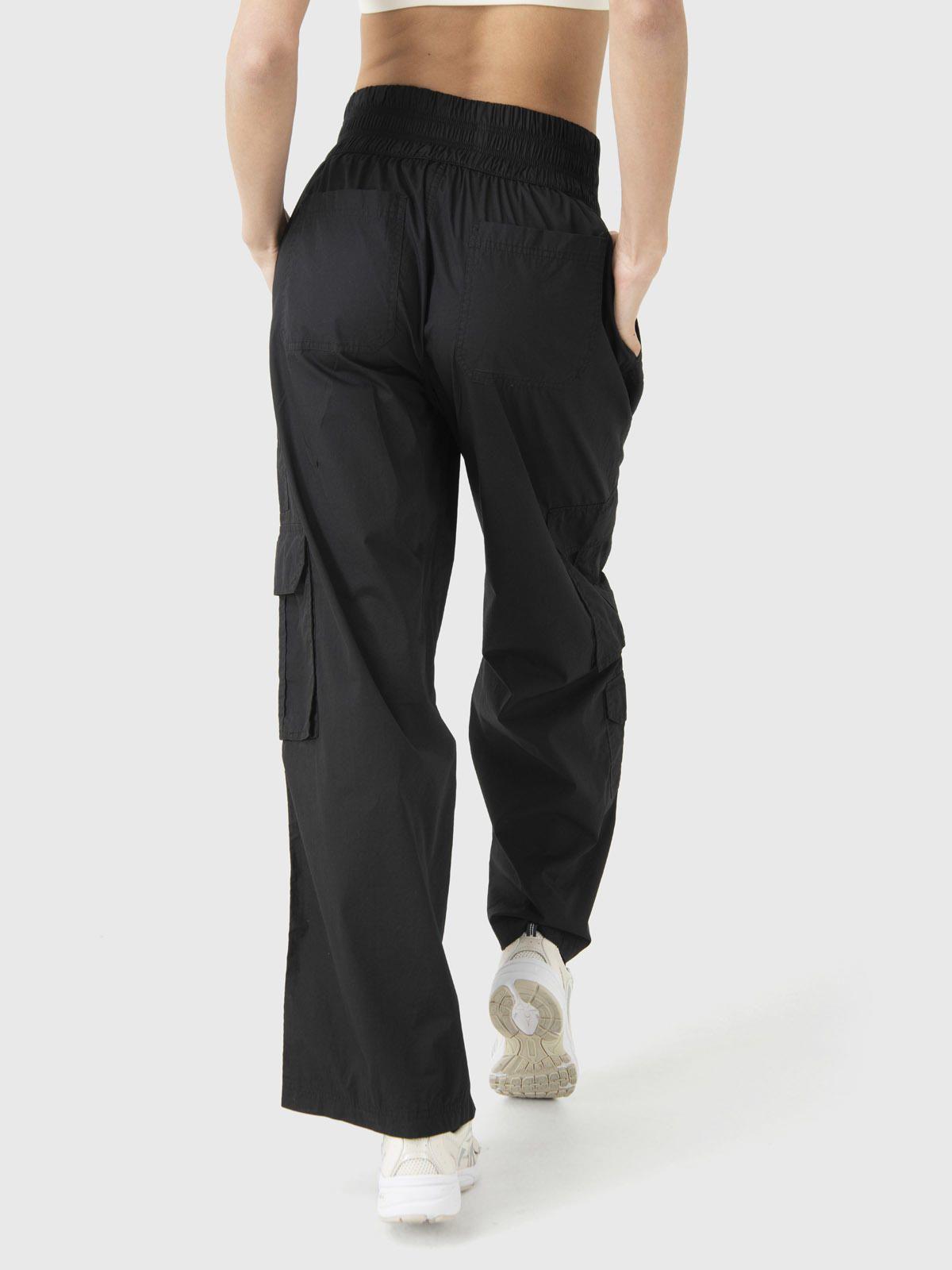 Pantalón Mujer Light Cargo Negro-3