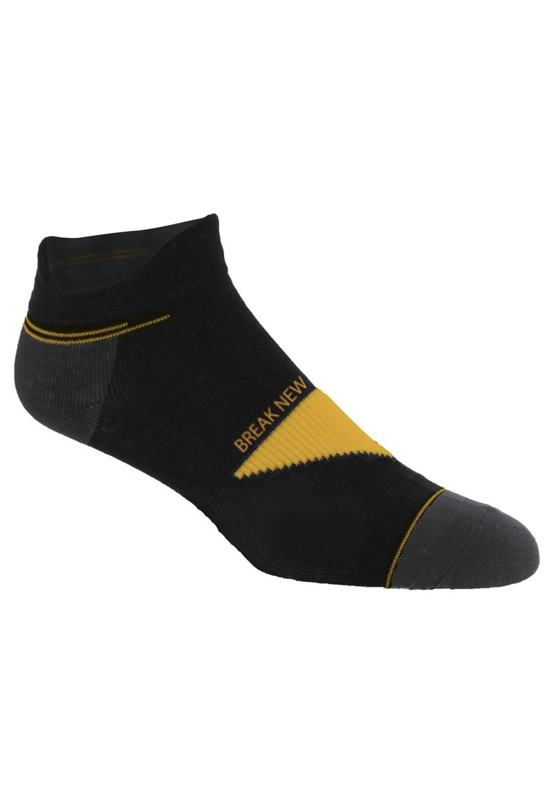 Calcetin Hombre Foundation Coolmax Ankle Sock Negro-0