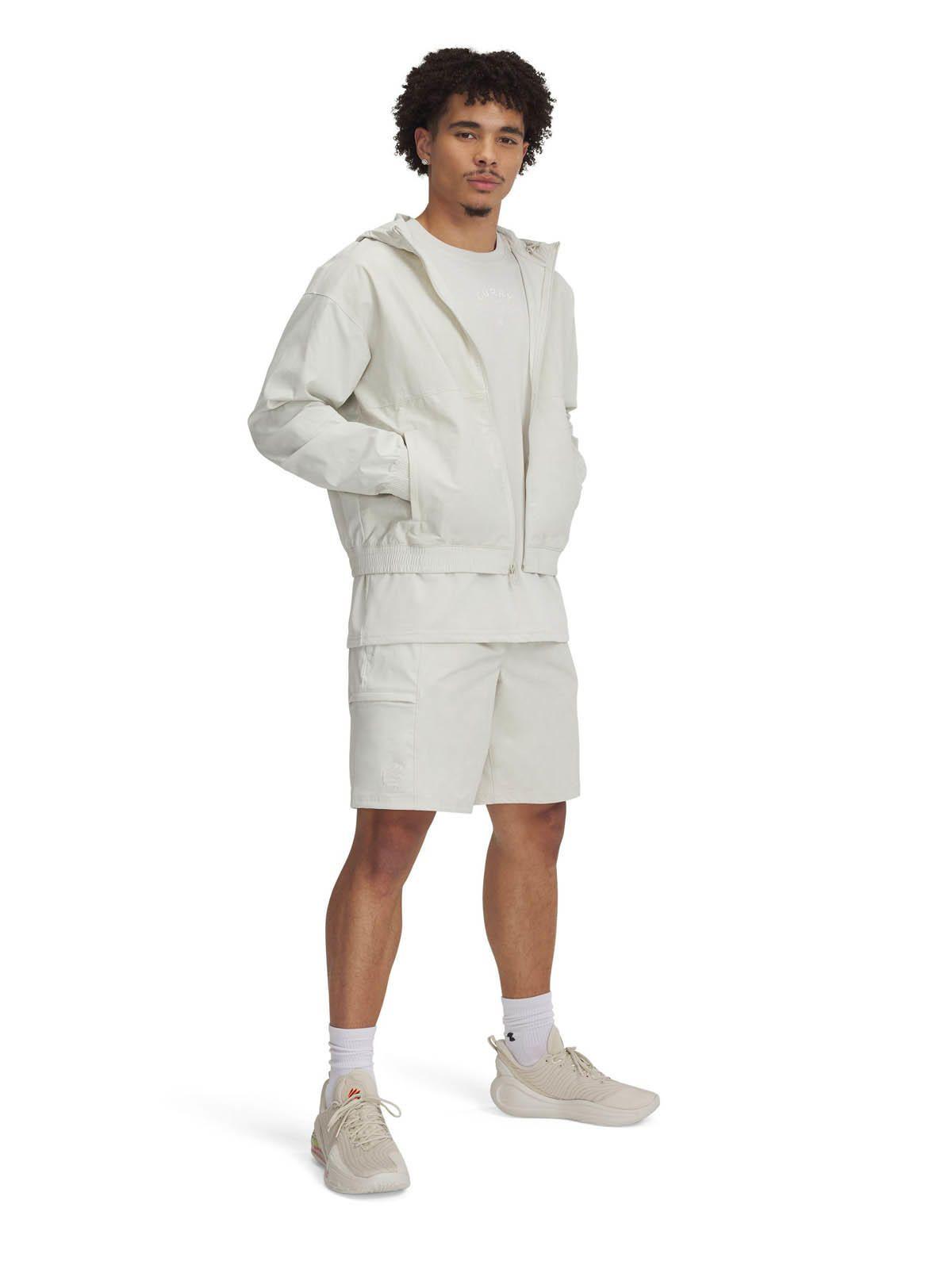 Chaqueta Ua Curry Woven Blanco Para Hombre-3