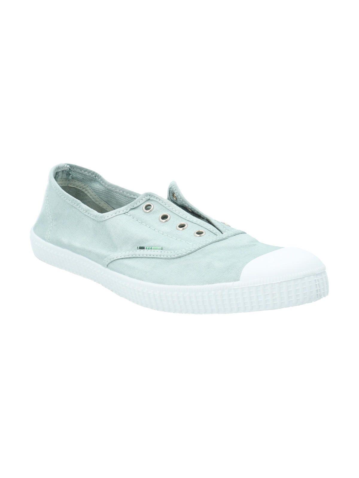 Zapatilla Algodón Mujer Greece Celeste-1