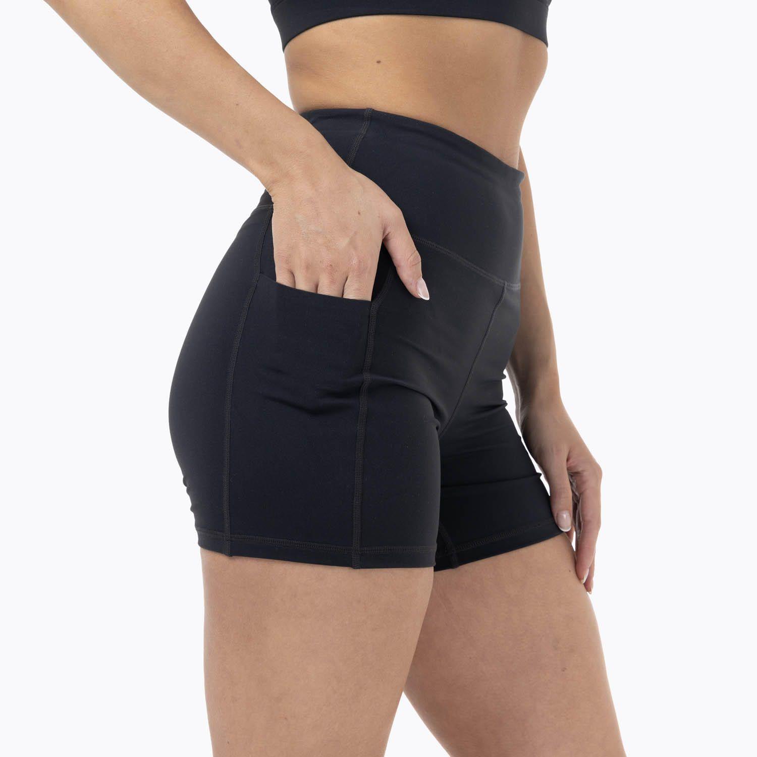 Short Mujer High Rise Negro-5