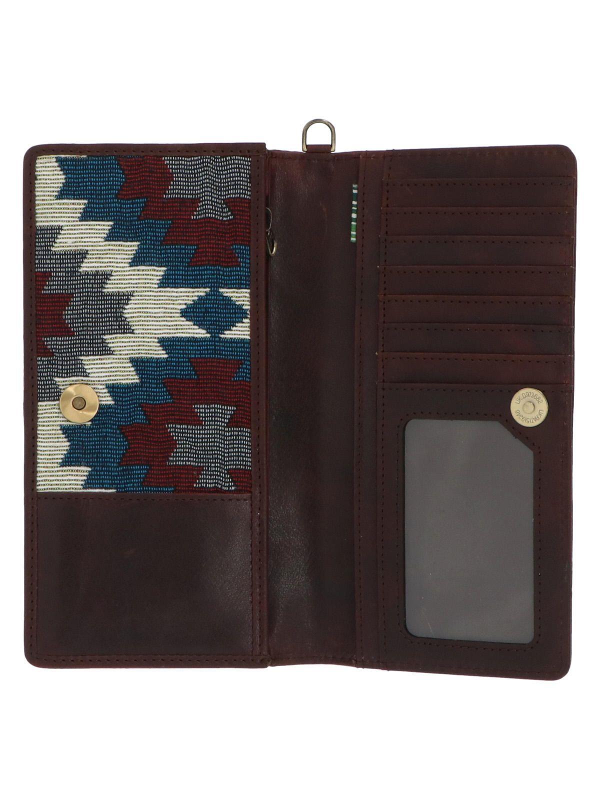 Billetera Cuero Mujer Sz Ketzal Multicolor-3