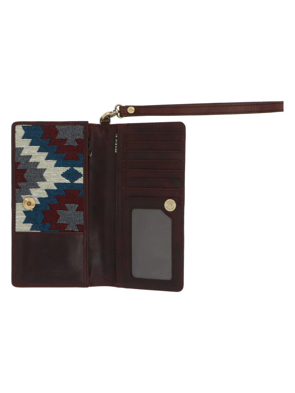 Billetera Cuero Mujer Sz Ketzal Multicolor-4