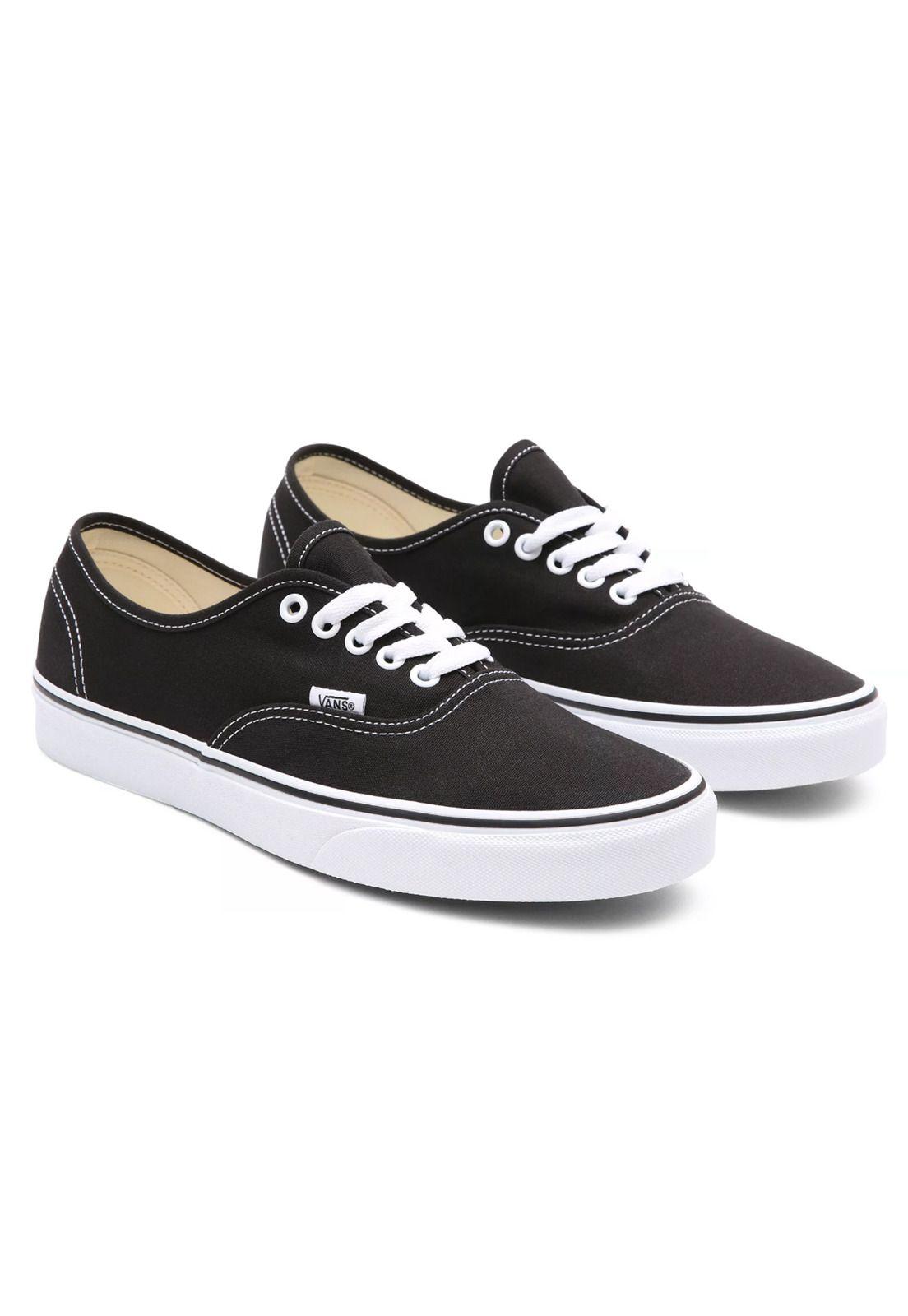 Zapatillas Unisex UA Authentic Negra-1