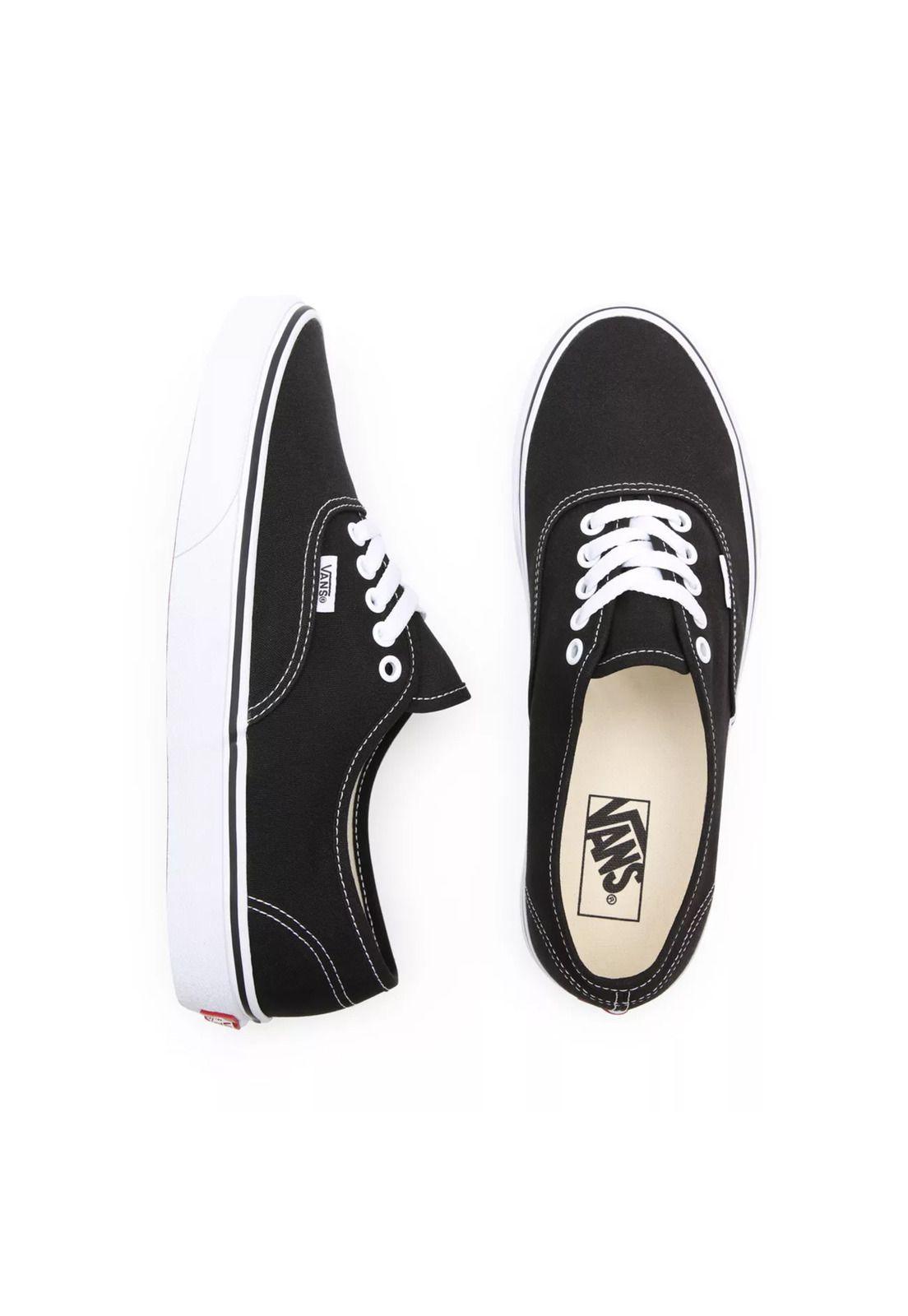 Zapatillas Unisex UA Authentic Negra-2