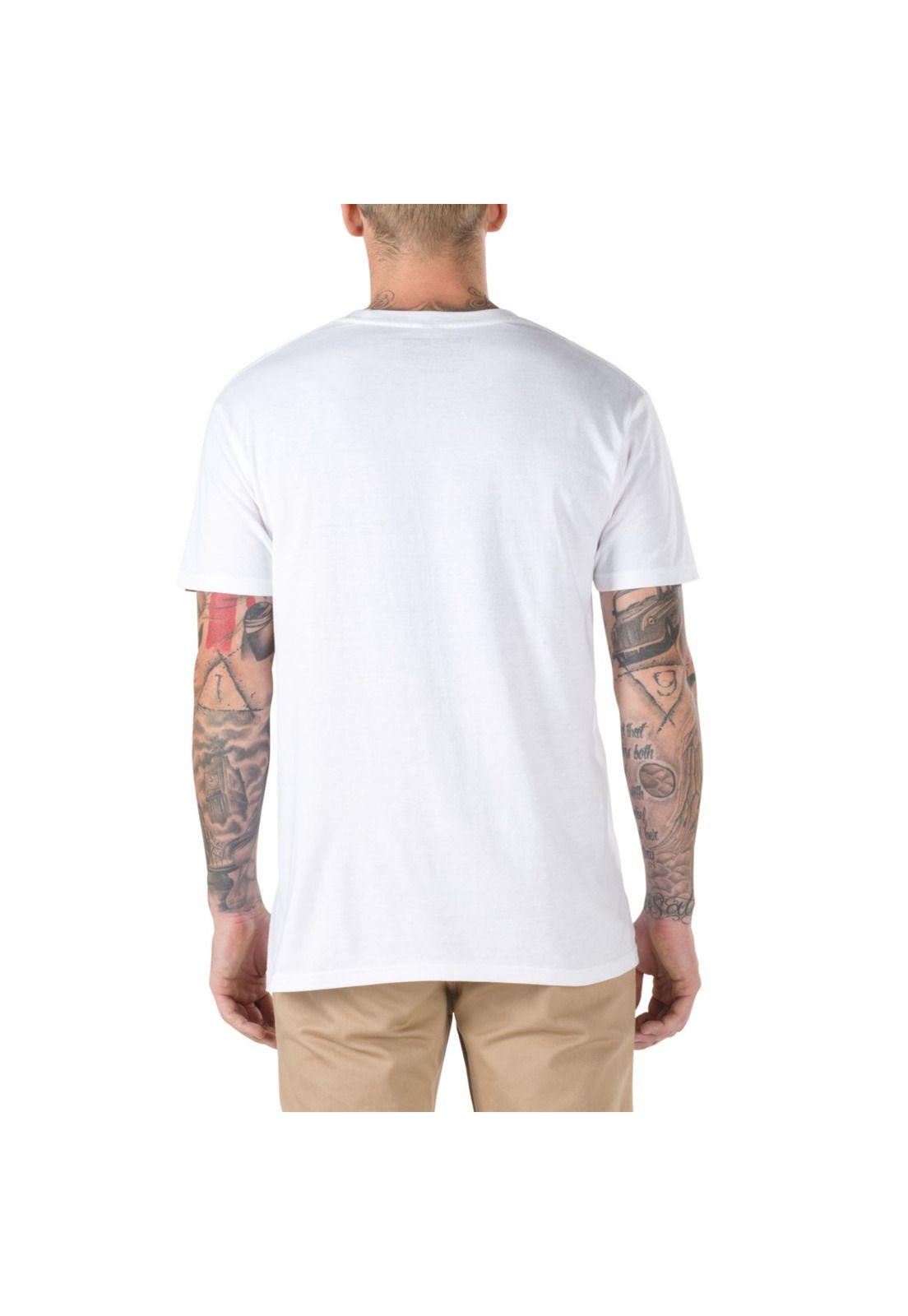 Polera M/C Hombre MN FULL PATCH Blanca-1