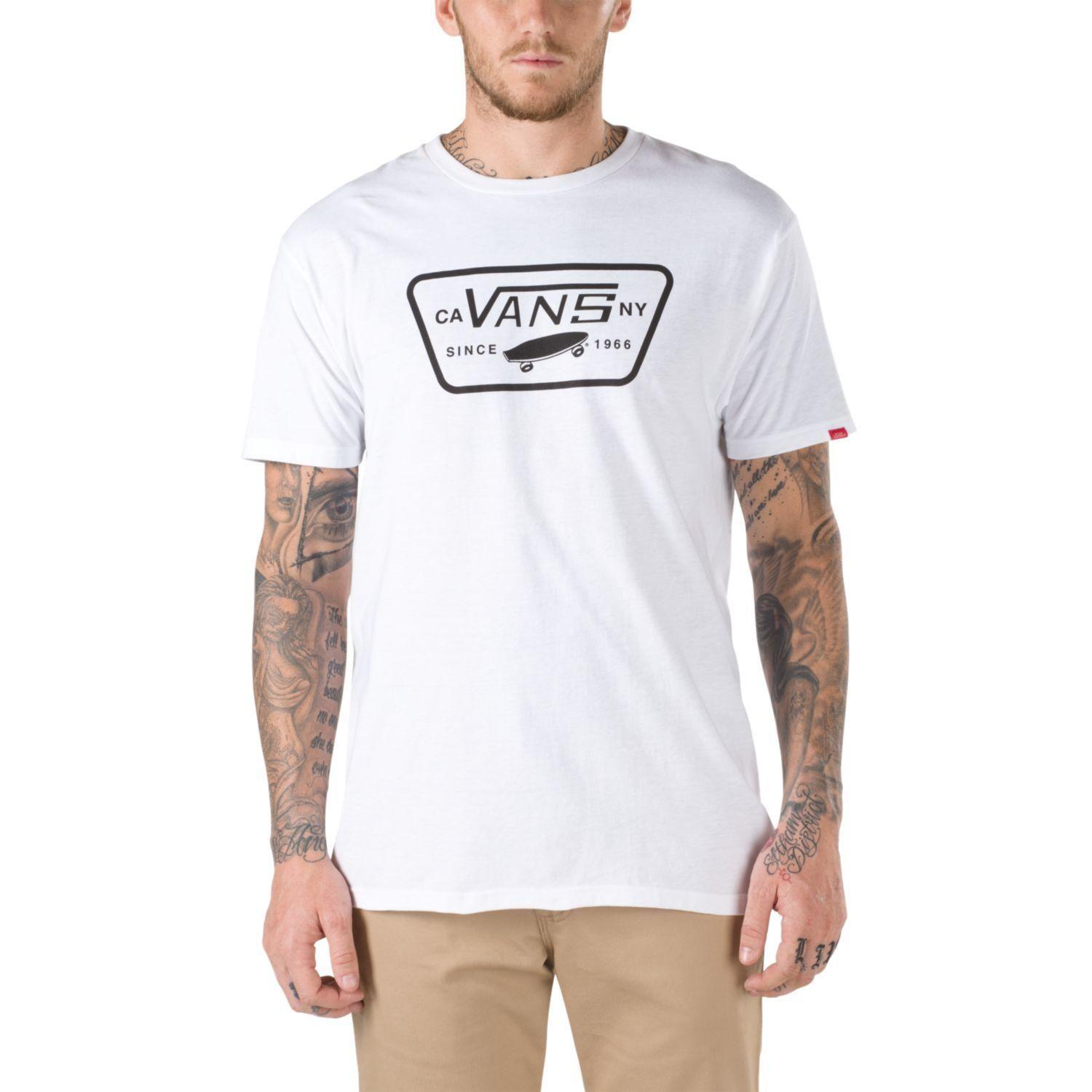 Polera M/C Hombre MN FULL PATCH Blanca-0