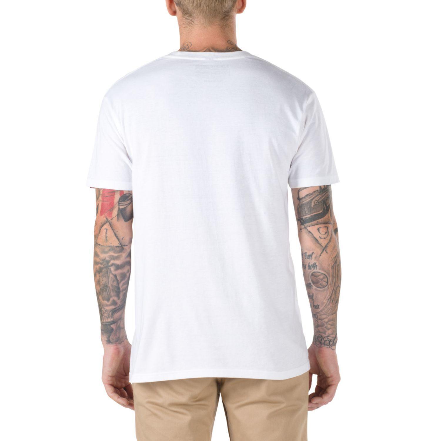 Polera M/C Hombre MN FULL PATCH Blanca-1