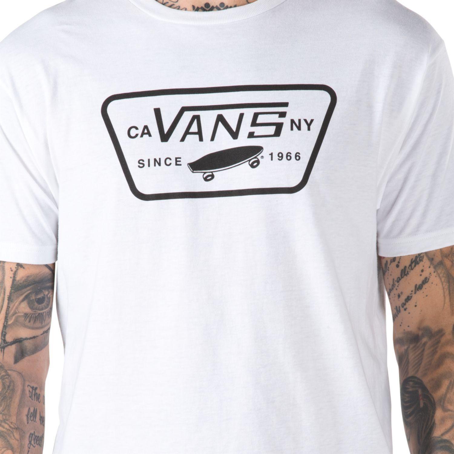 Polera M/C Hombre MN FULL PATCH Blanca-2
