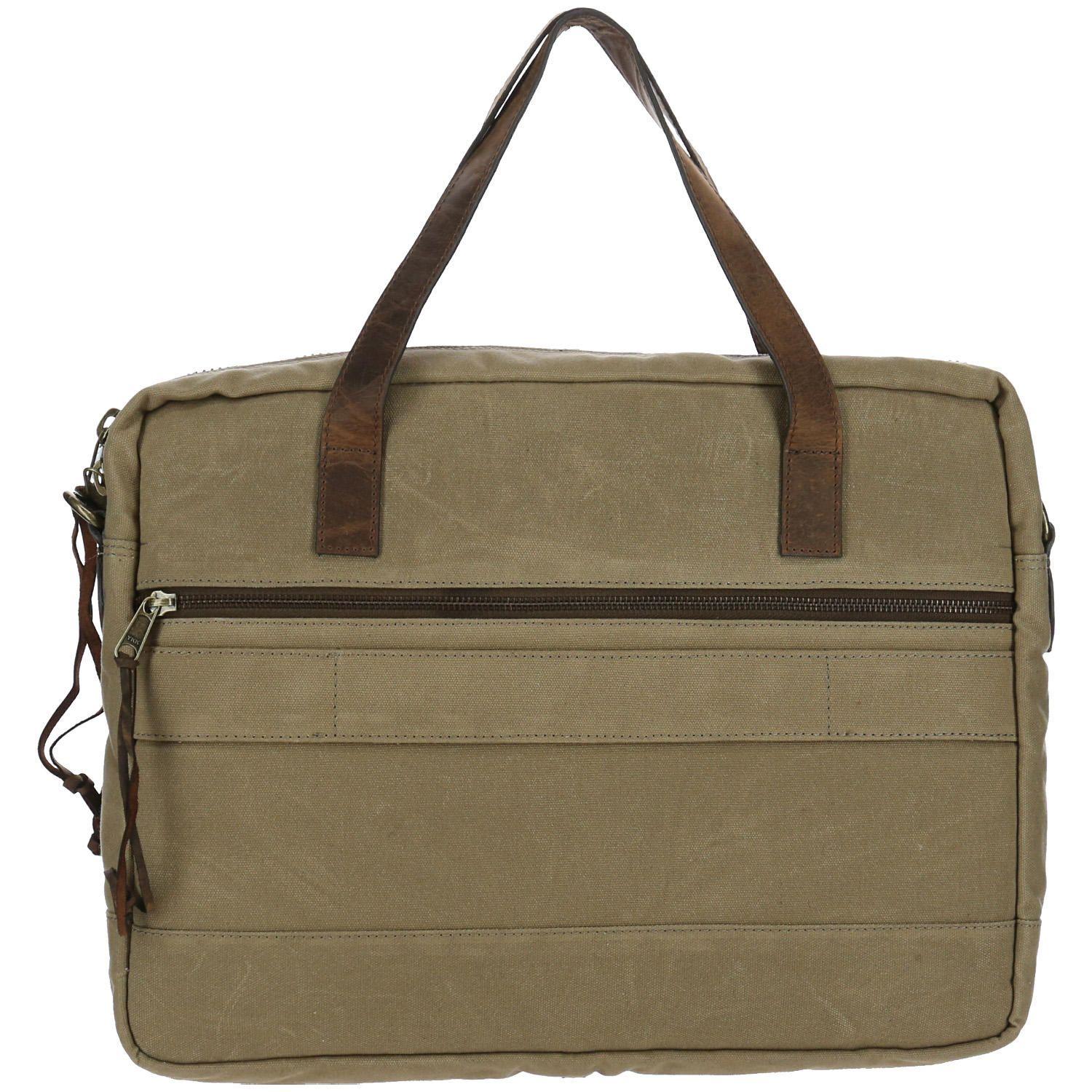 Maletin Cuero Sheffield Khaki Hombre Rockford-3