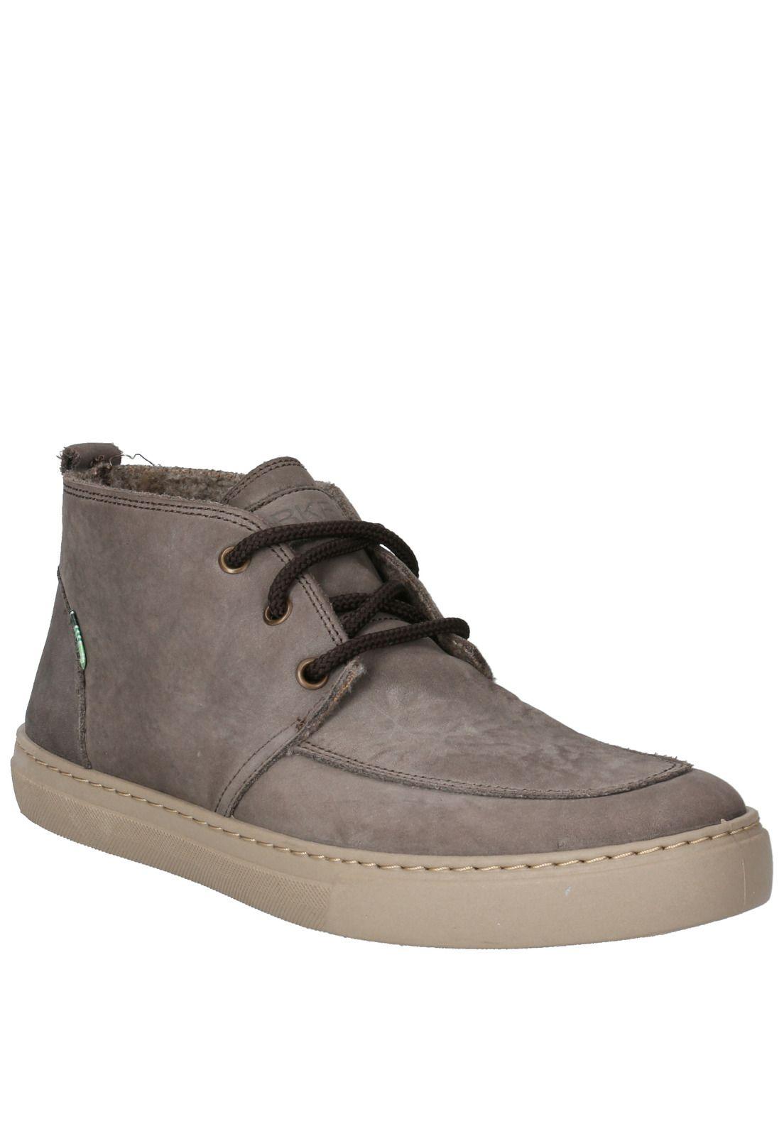 Botín Cuero Hombre Noguera Gris-5