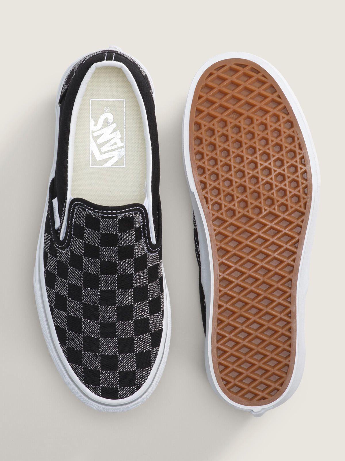 Zapatilla Mujer Classic Slip-On Plat Negro-4