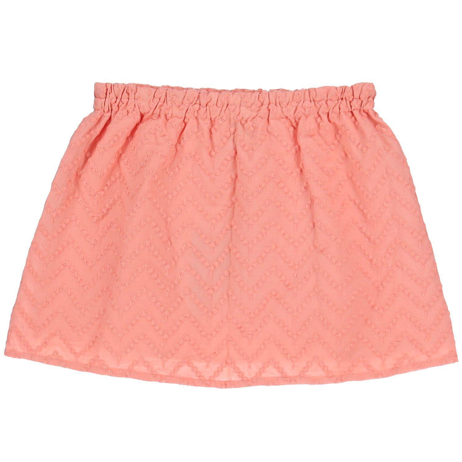 Falda Algodón Skt/Barce Rosa-1