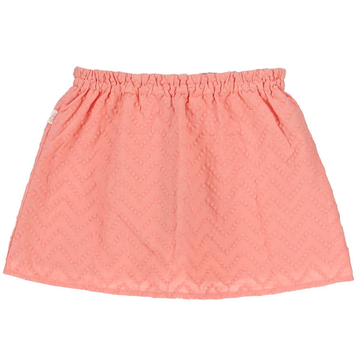 Falda Algodón Skt/Barce Rosa-0