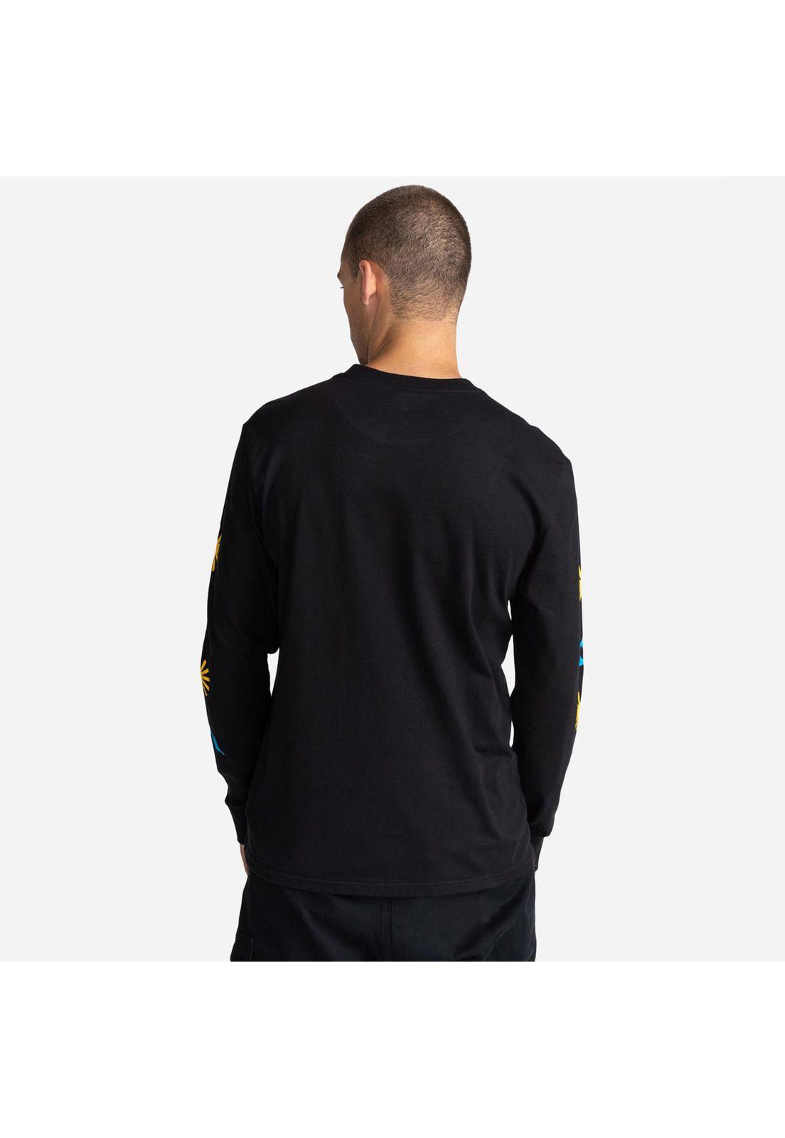 Polera M/L Hombre Hyder Negro-4