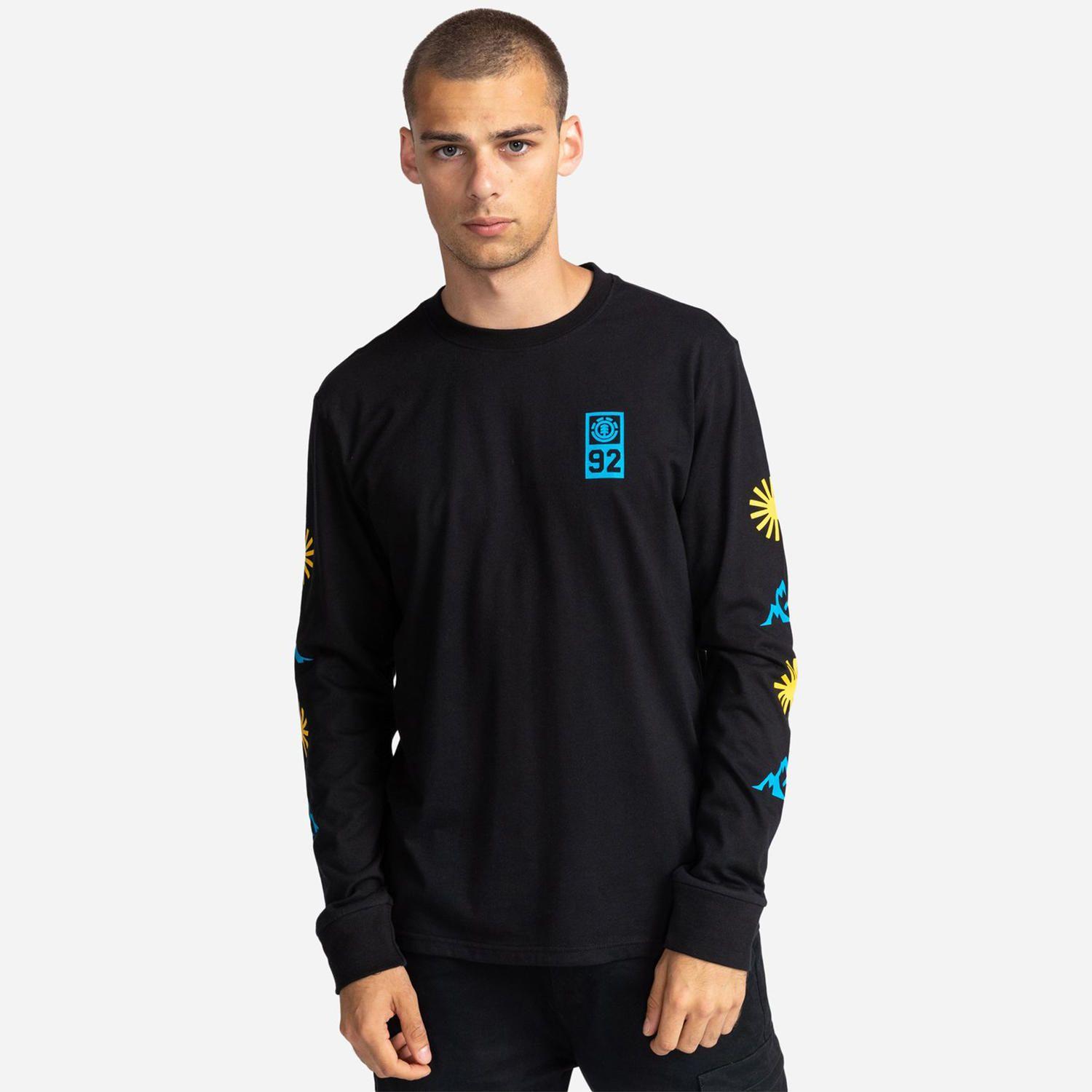 Polera M/L Hombre Hyder Negro-0