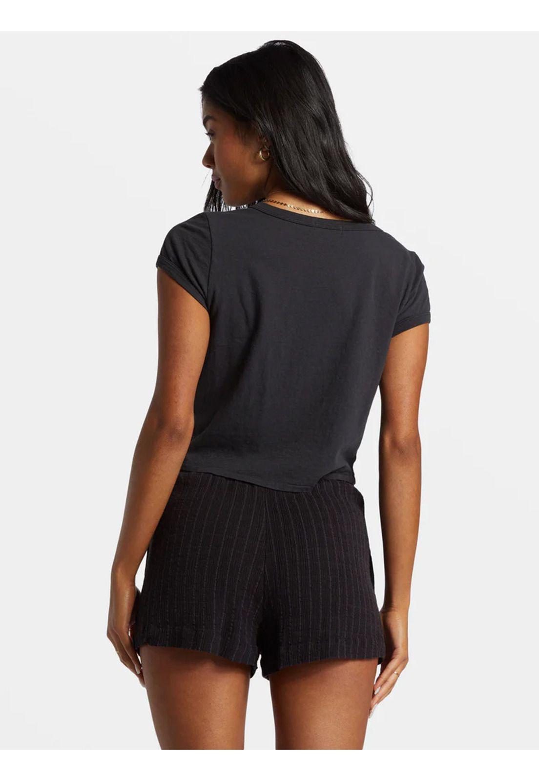 Short Mujer In The Waves Negro-1