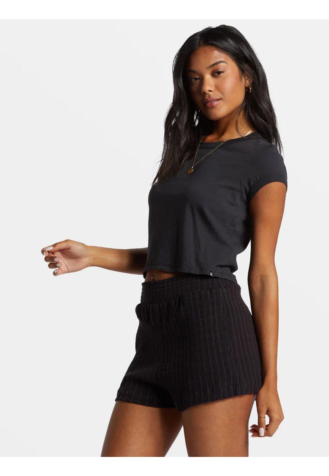 Short Mujer In The Waves Negro-3