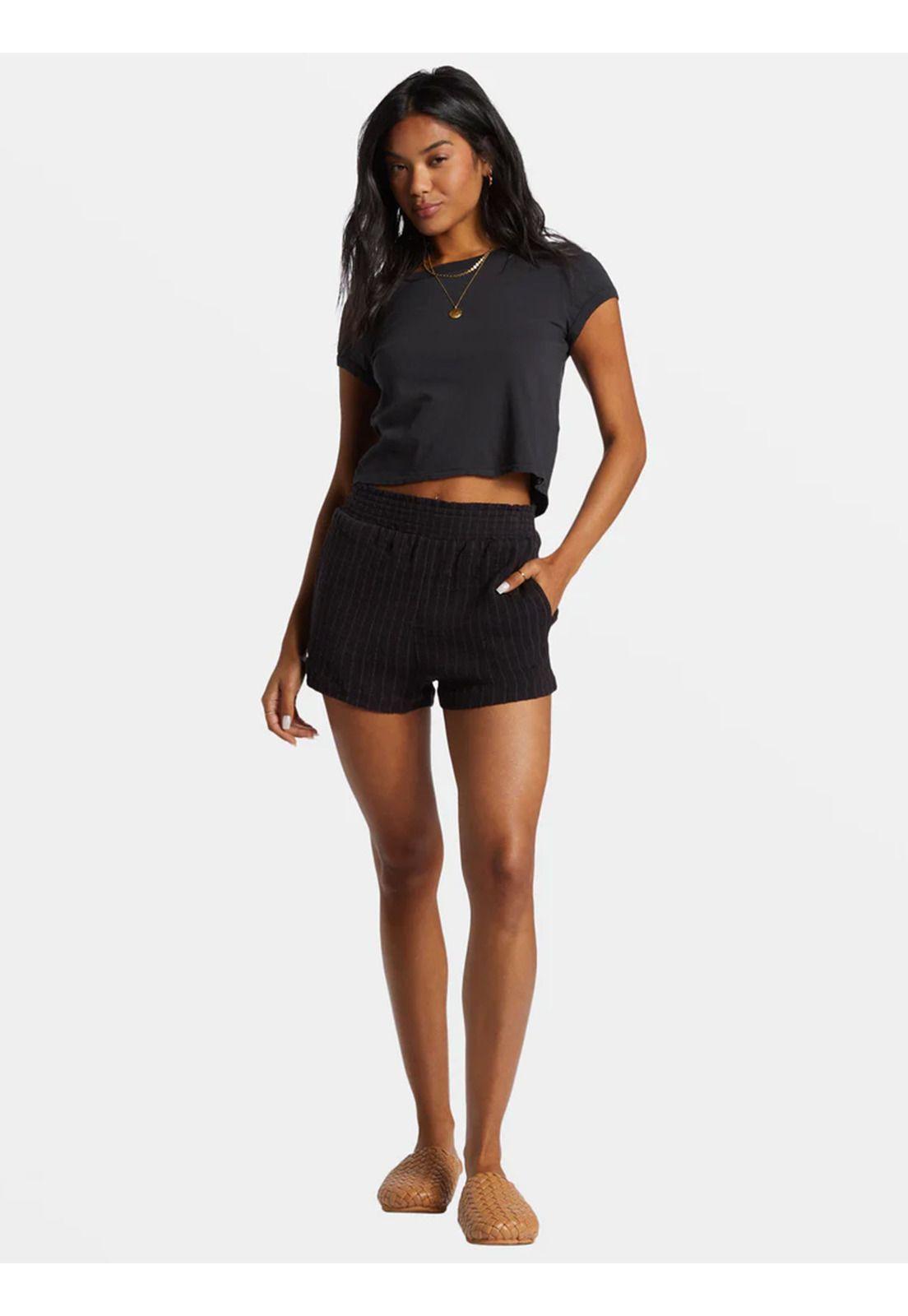 Short Mujer In The Waves Negro-4