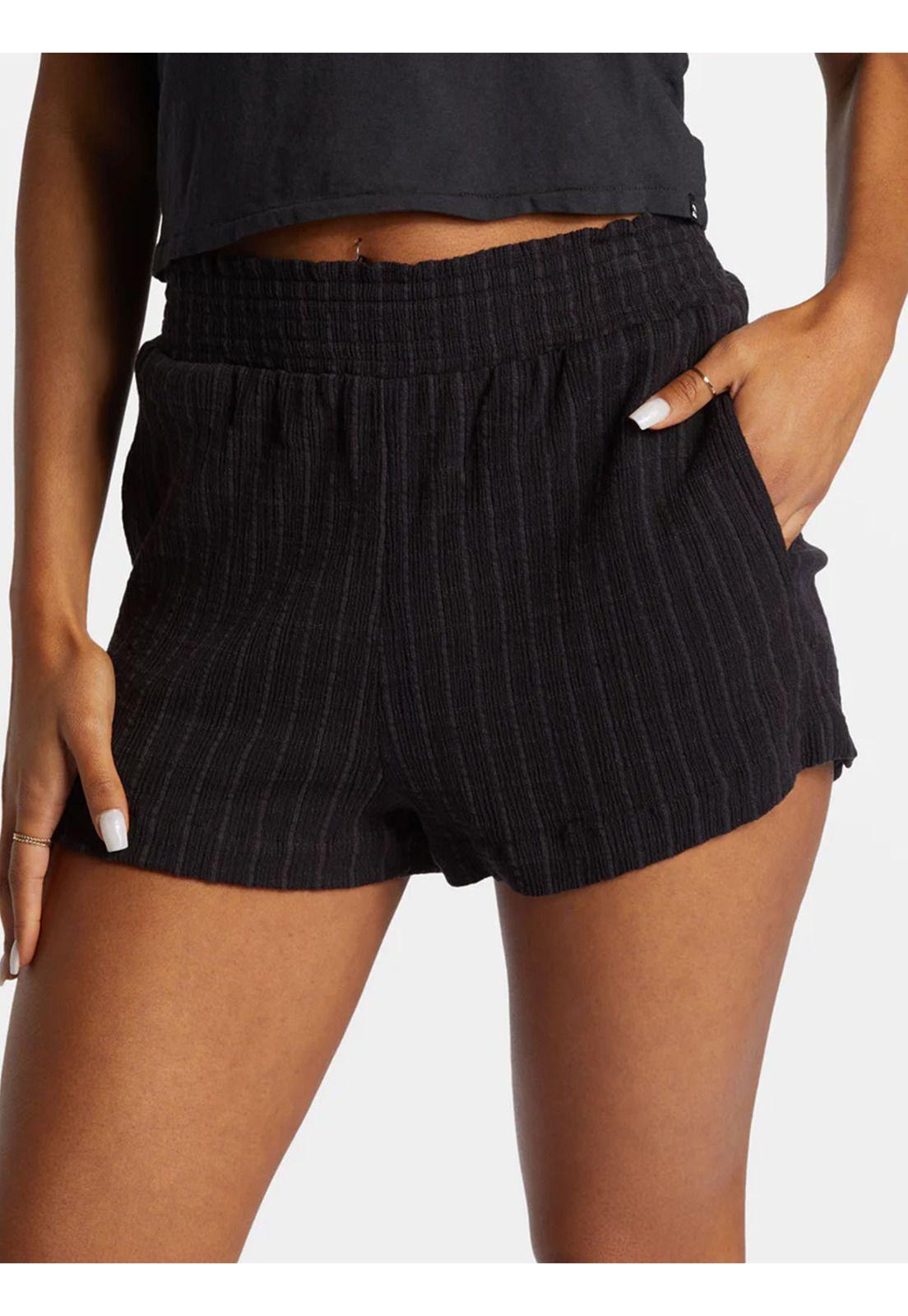 Short Mujer In The Waves Negro-5