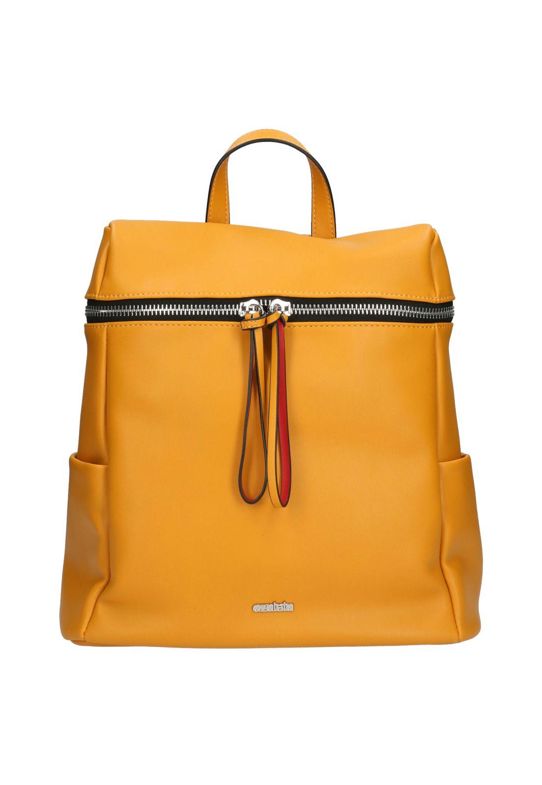 Mochila Mujer Jane Back Mostaza-0