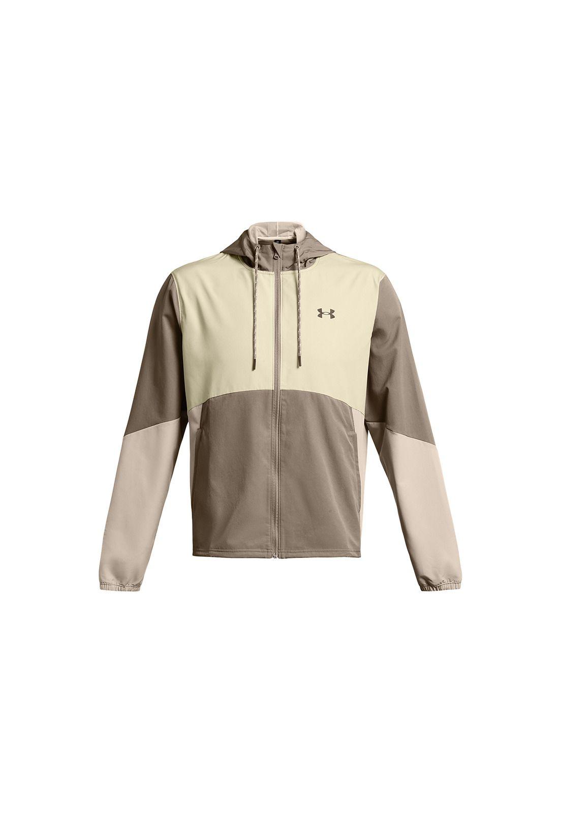 Cortavientos UA Legacy Café para hombre-0