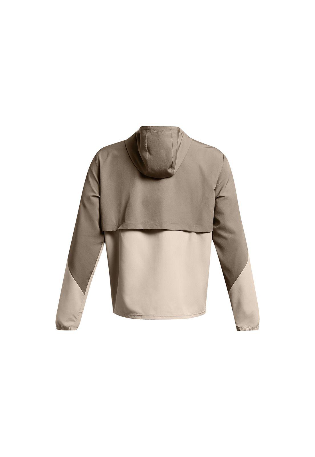 Cortavientos UA Legacy Café para hombre-1