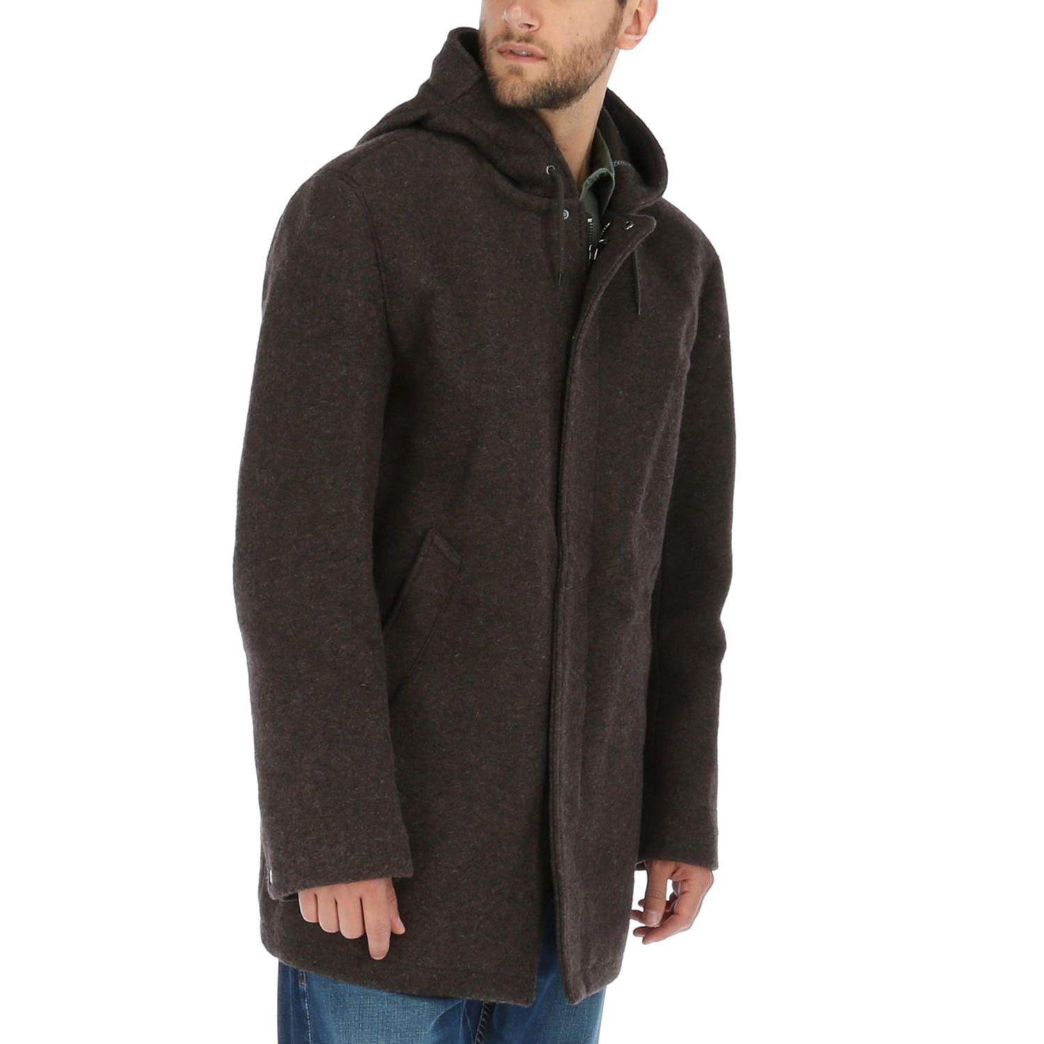 Chaqueta Lana Hombre Steeve Café-3