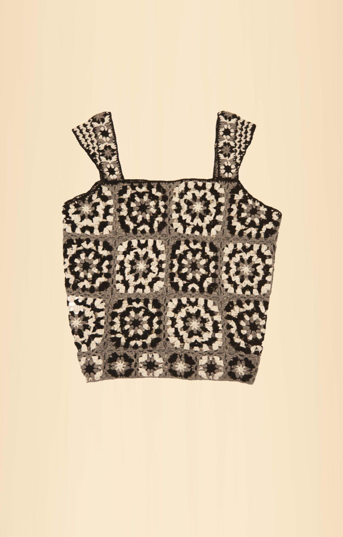 Polera Algodón Orgánico Mujer Dominica Negro-1