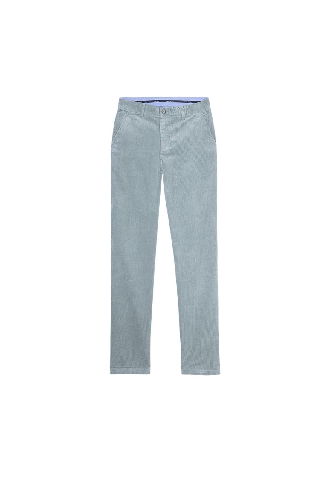 Pantalon Algodón Thickcord Azul Hombre Rockford-0