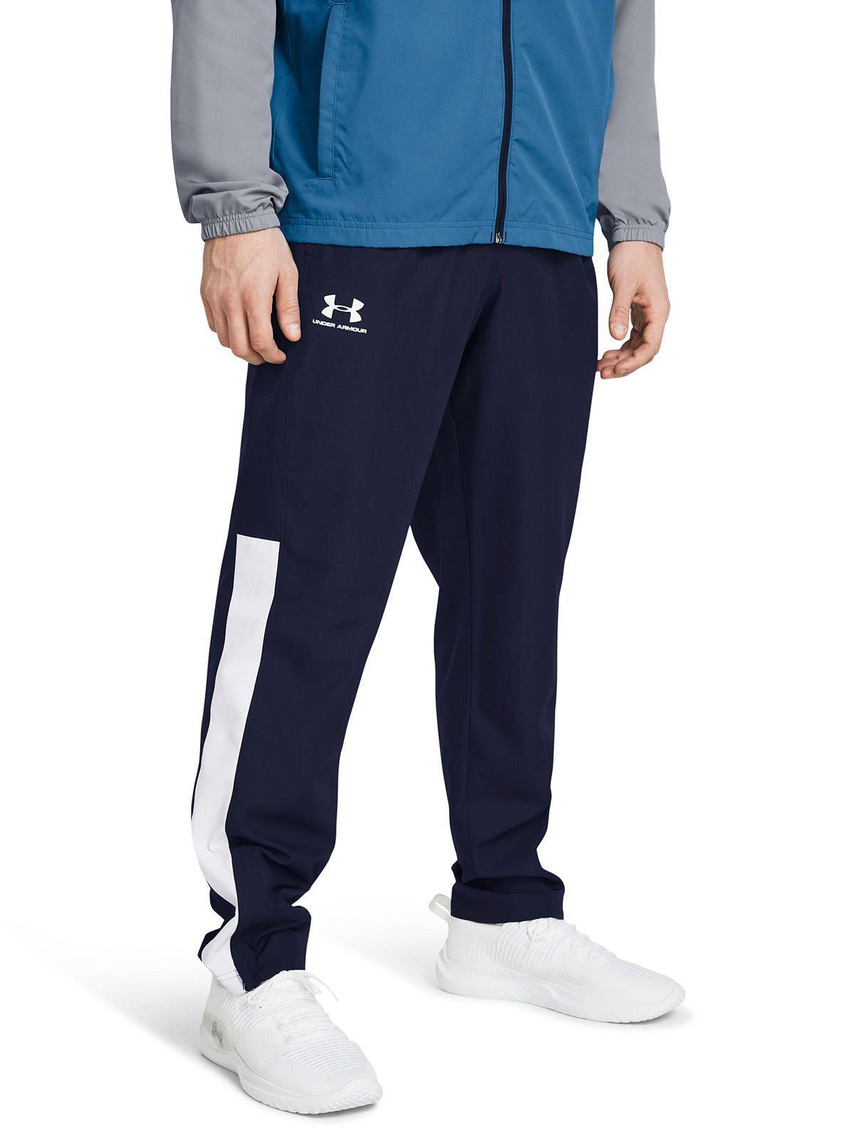 Pantalon Hombre Vital Woven Azul-3
