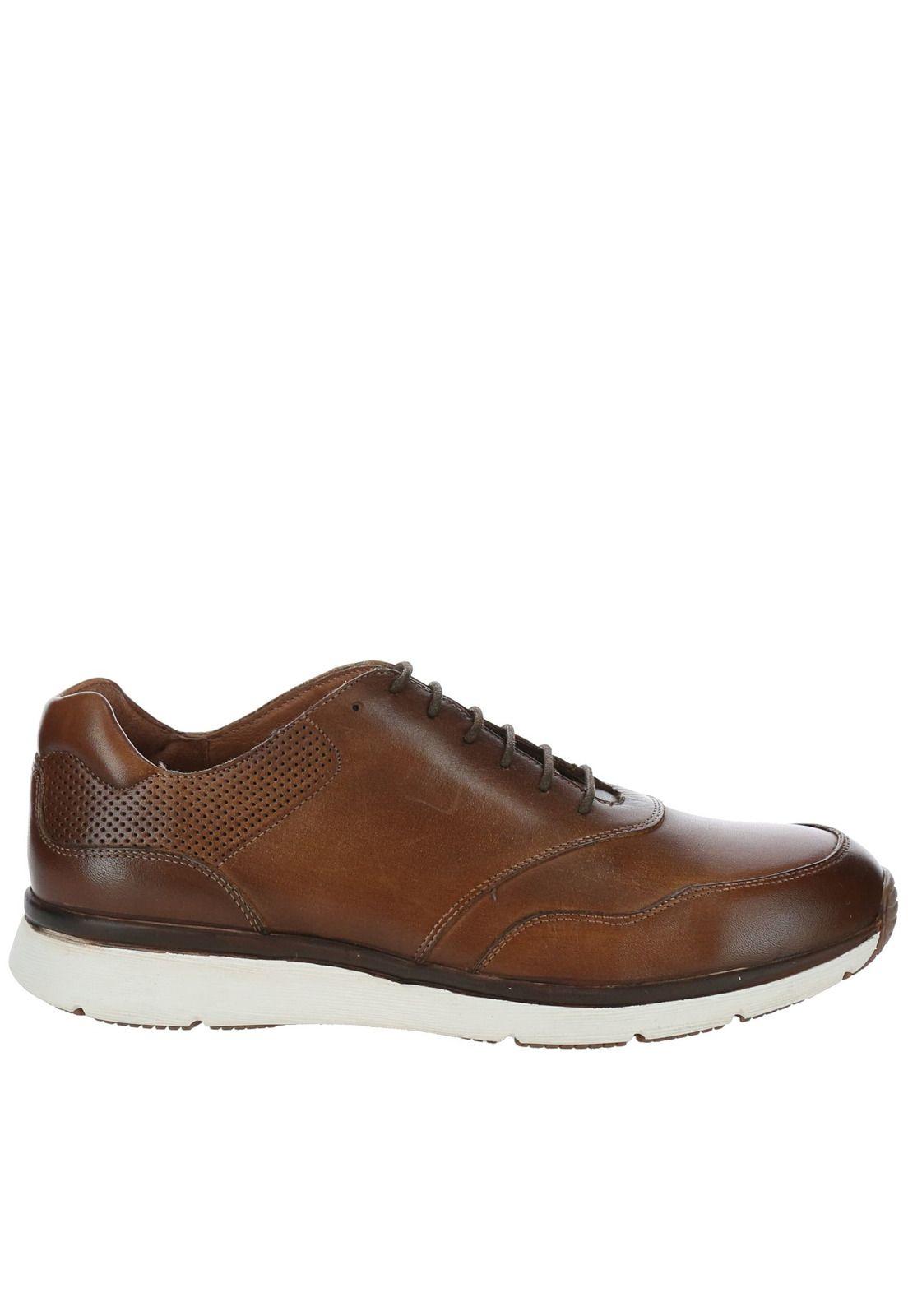 Zapatilla Cuero Billy Café-1