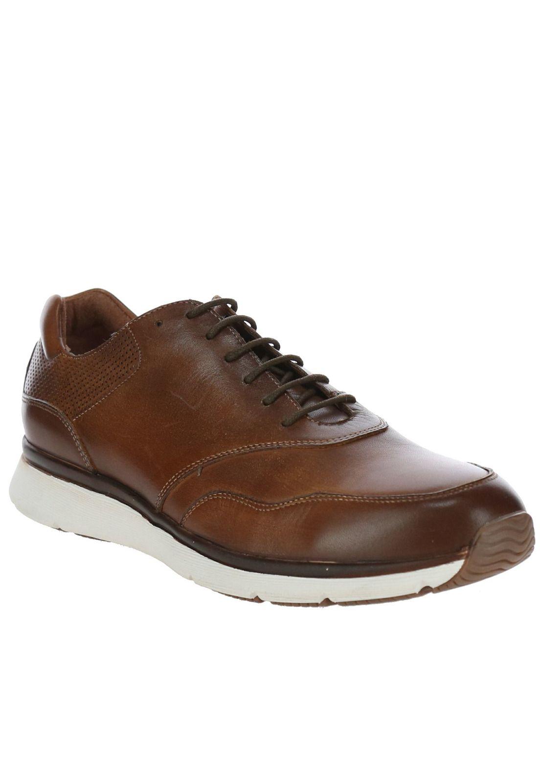 Zapatilla Cuero Billy Café-3