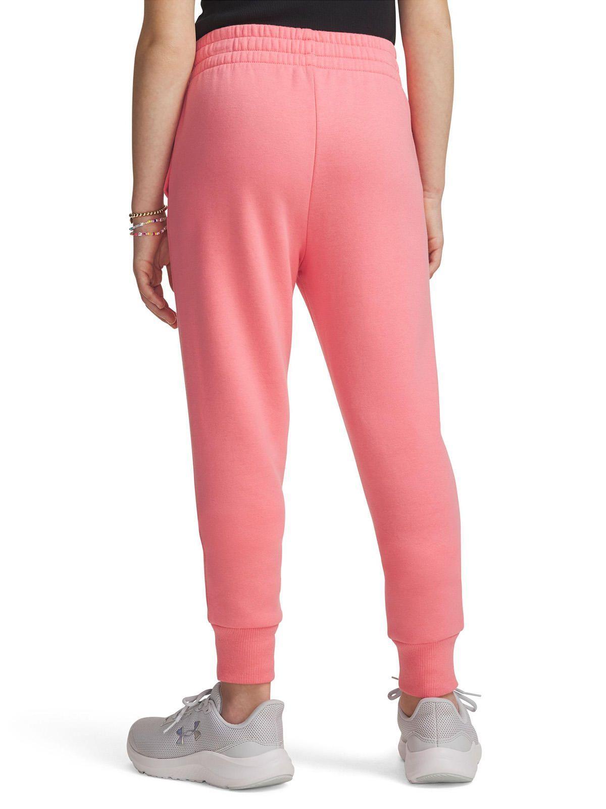 Jogger Niña Rival Fleece Rosado-4