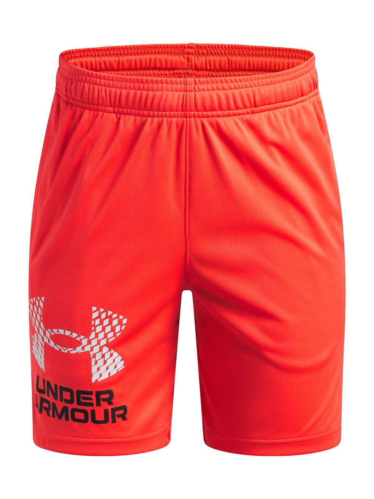 Short UA Tech Logo Rojo Niño-0