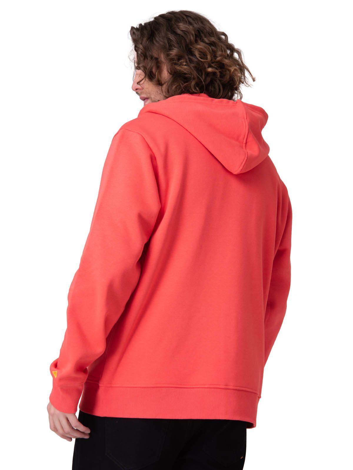 Poleron Fleece Cat Patch Ful Hombre Rojo-3