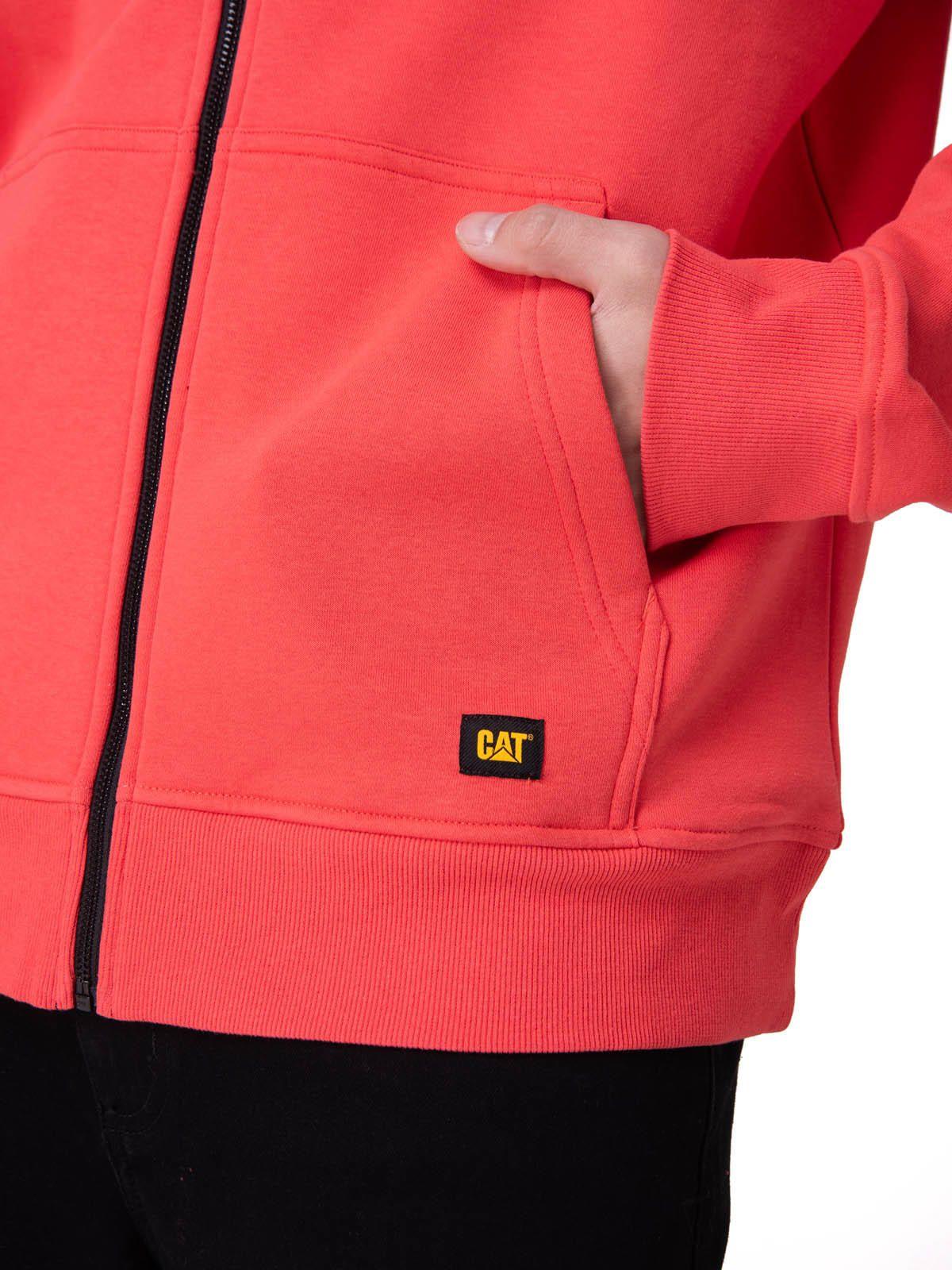 Poleron Fleece Cat Patch Ful Hombre Rojo-5