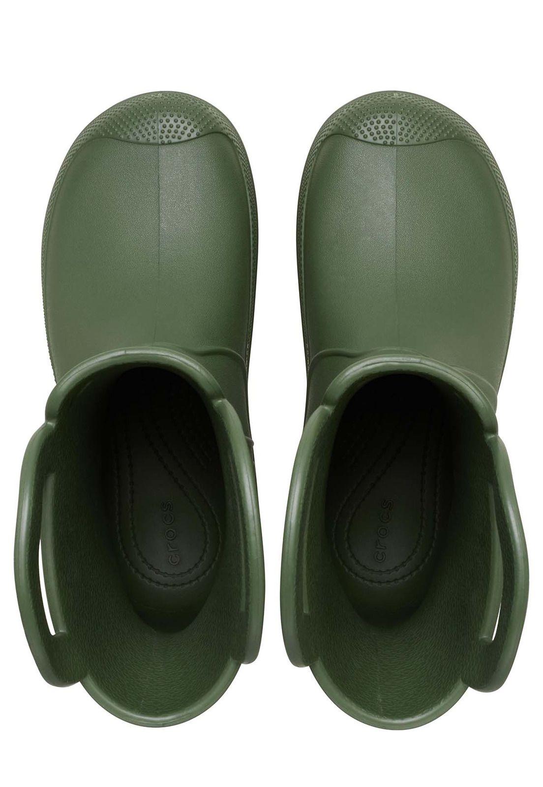 Bota De Agua Crocs Mujer Handle It Rain Verde-4