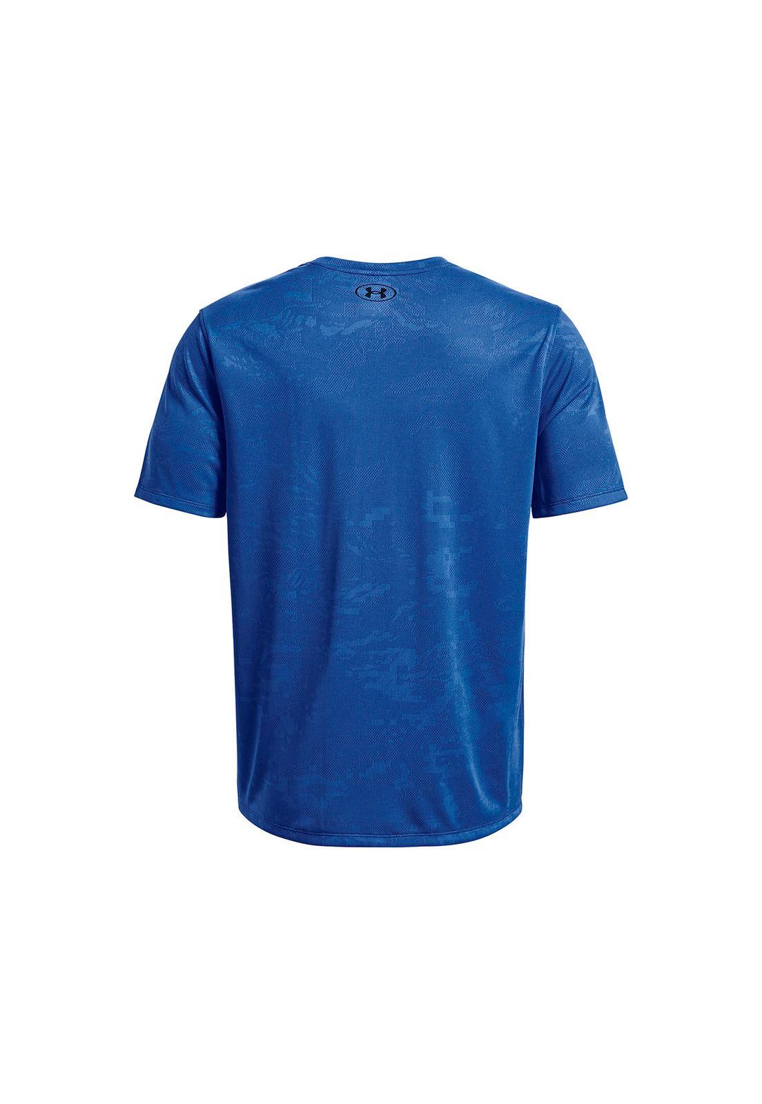 Polera M/C Training Tech™ Vent Jacqrd Azul Hombre-1