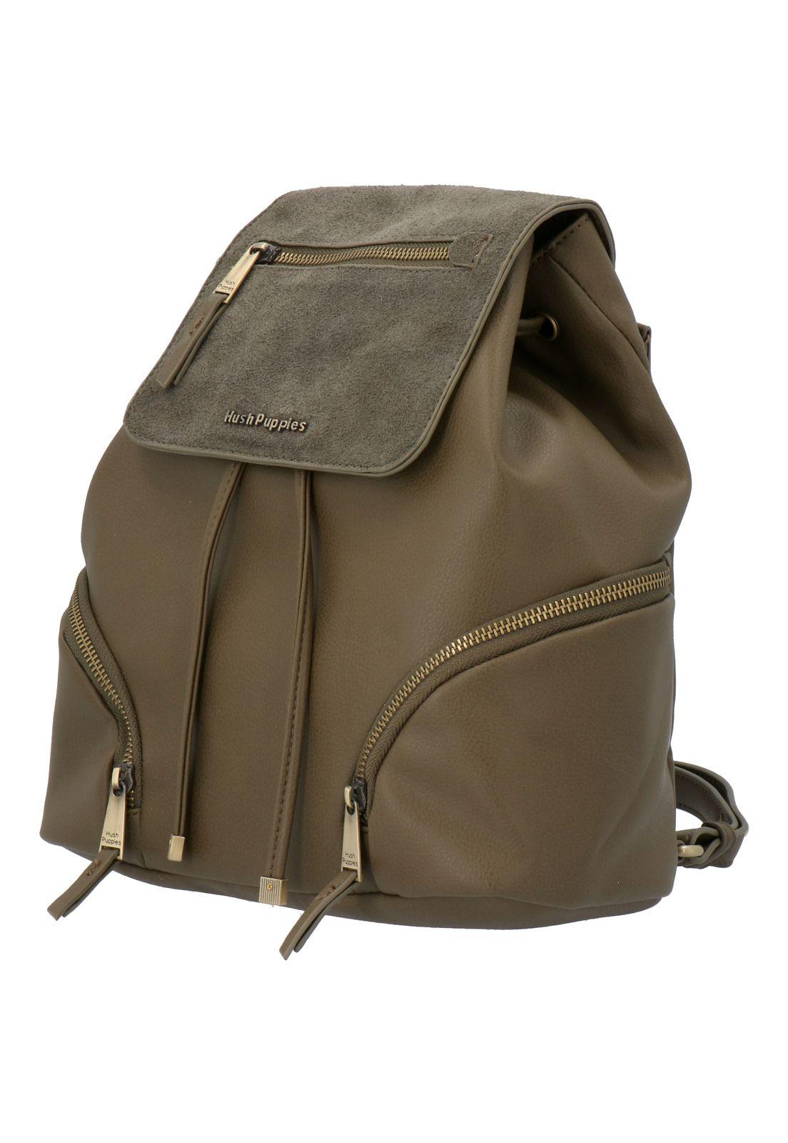 Mochila Cuir Back Verde Mujer-1
