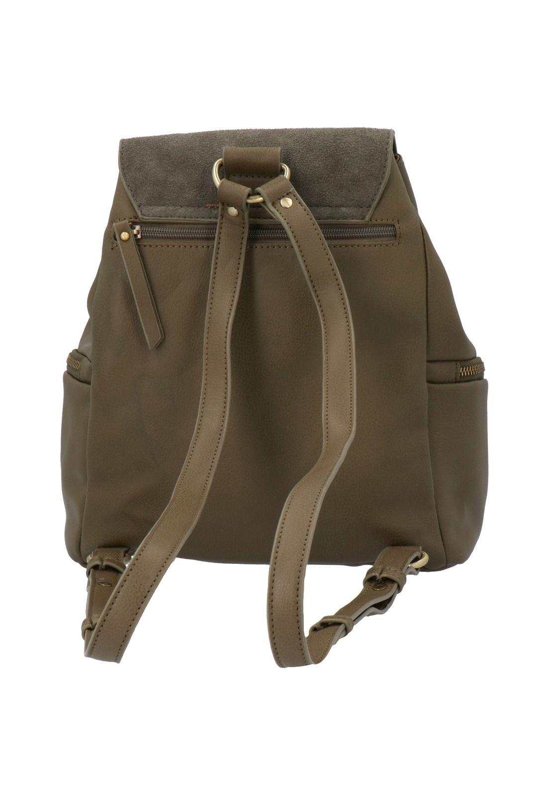 Mochila Cuir Back Verde Mujer-2