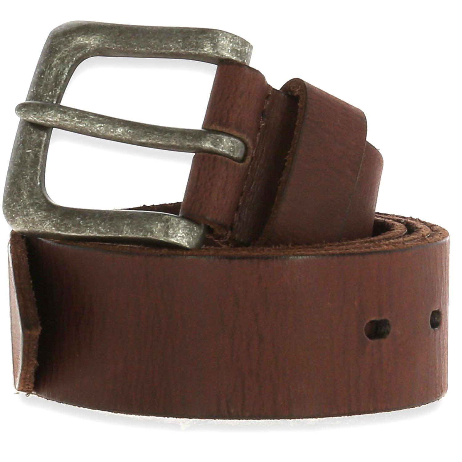 Cinturon Cuero Rmg Rocco Café Hombre Rockford-0