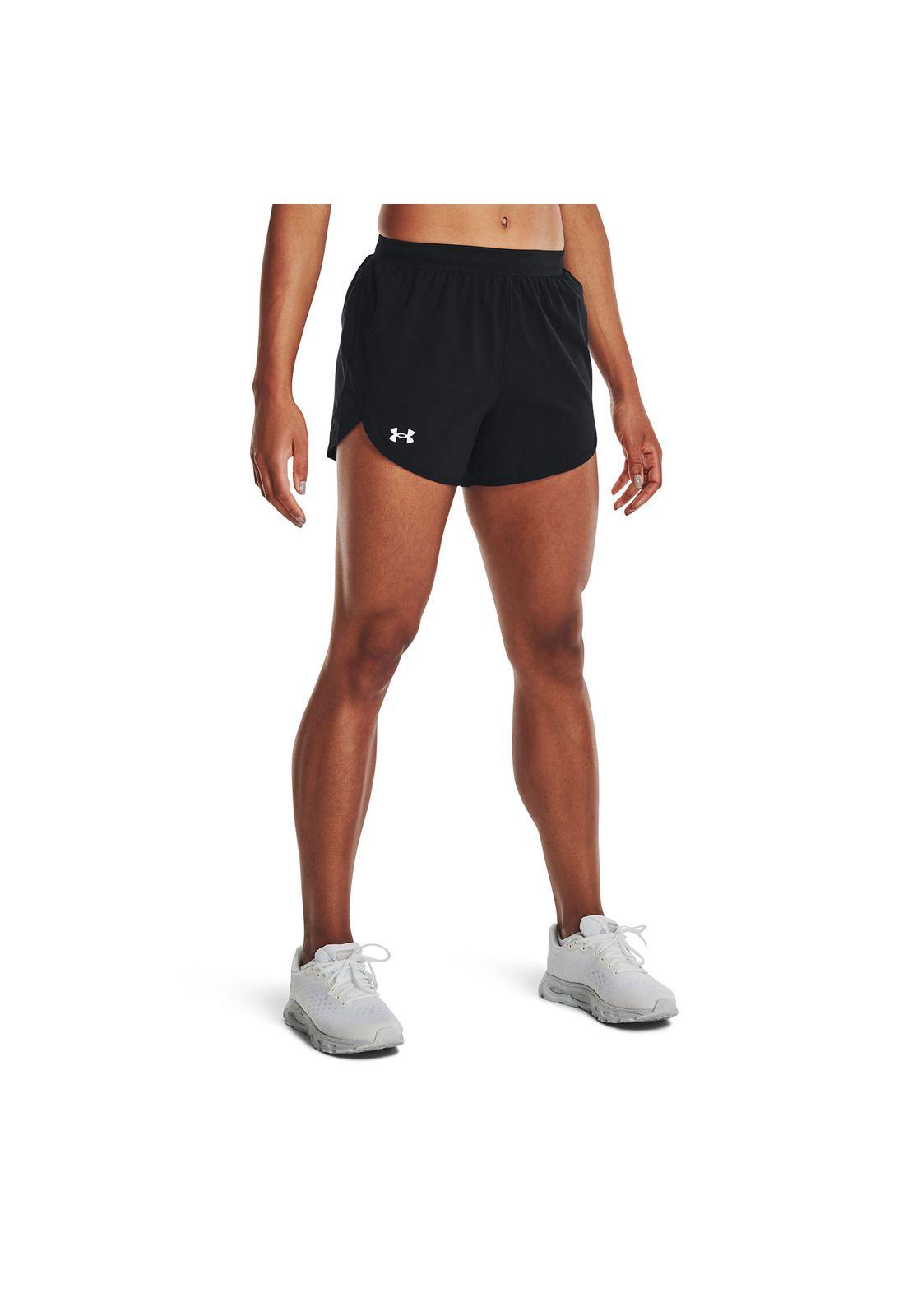 Short Running Fly-By Elite 8 Cm Negro Mujer-3