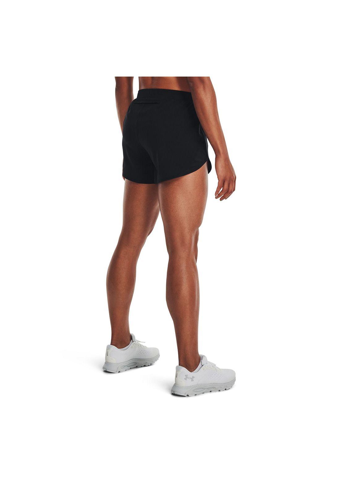 Short Running Fly-By Elite 8 Cm Negro Mujer-4