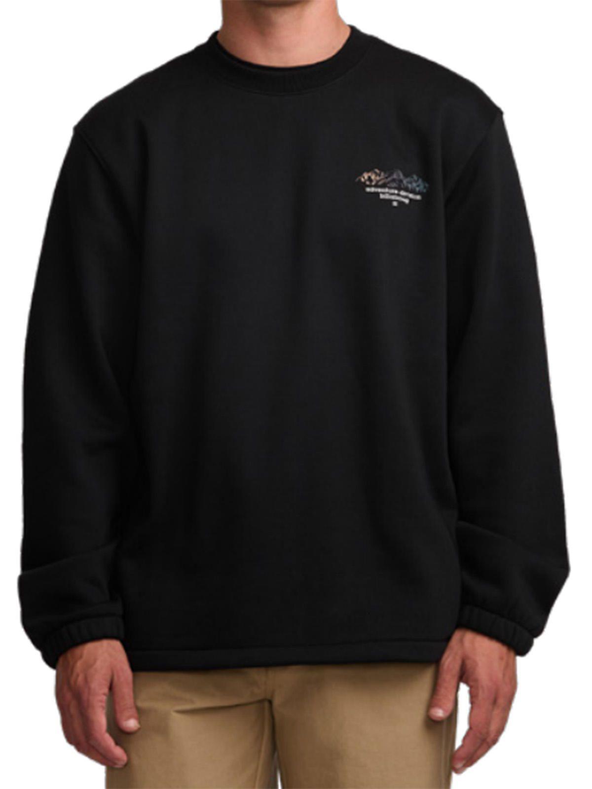 Polerón Hombre Short Sands Crew Negro Billabong-0