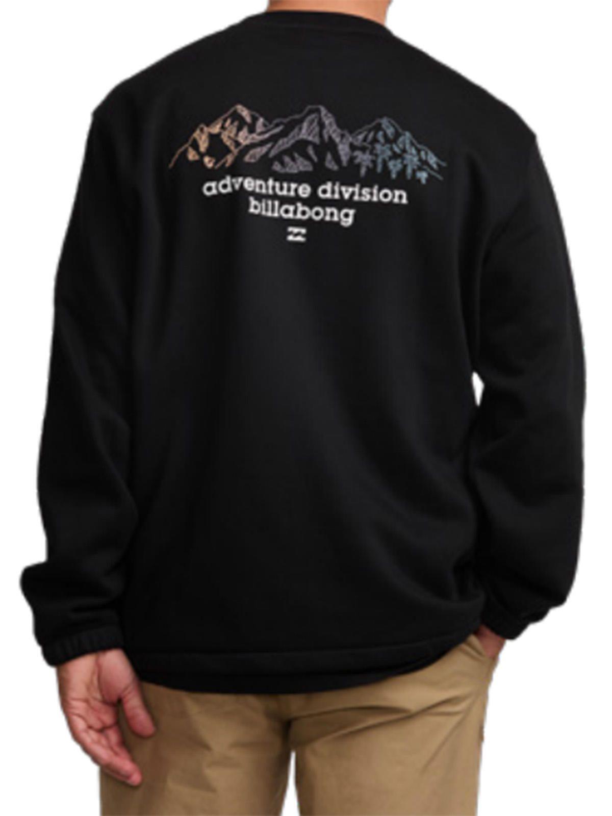 Polerón Hombre Short Sands Crew Negro Billabong-1